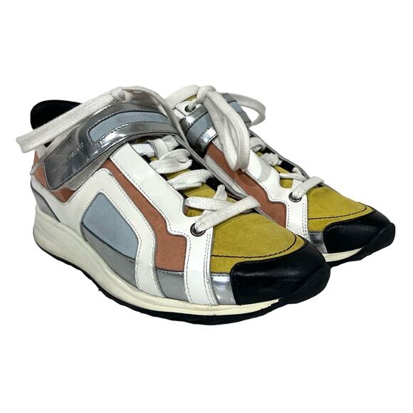 Pierre Hardy Women’s Street Life Sneakers Suede Trainers Low-Top SZ 39 US 9 - Picture 1 of 11